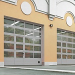 Дополнительное изображение Панорамные секционные ворота Doorhan ISD02 №2