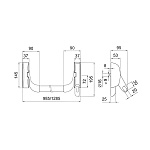 Дополнительное изображение Ручка push-bar Doorlock PD910 №2