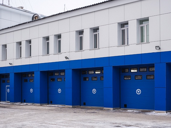 Изображение Секционные промышленные ворота Doorhan ISD01 №3