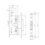 Дополнительное изображение Замок Doorlock V1902 №2